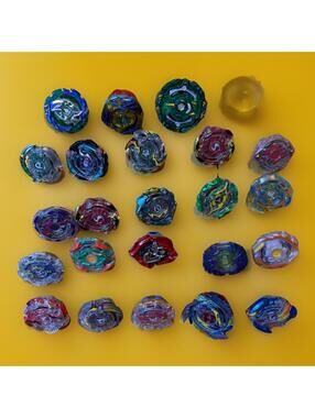 Huge Beyblade Burst Lot Beyblades And Launchers Hasbro Takara Tomy Rare Anime